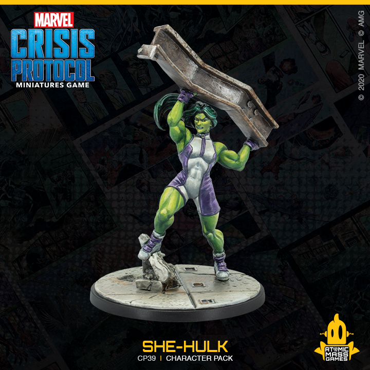 Marvel Crisis Protocol : She-Hulk Character Pack